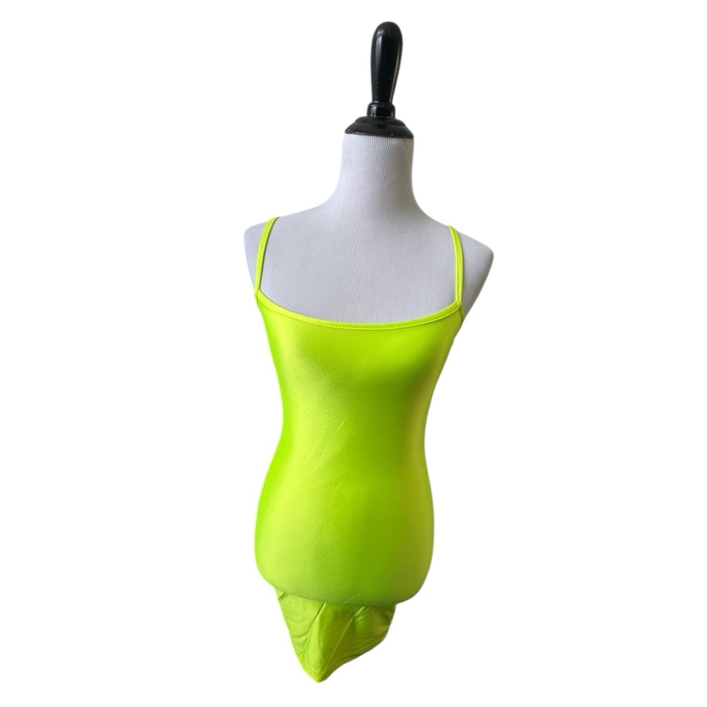 Neon Yellow Mini Dress